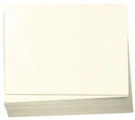 Hamilco 5X7 Ivory Linen Paper Blank Index Flat 80L.... Fixed Price $38.99.