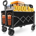 Wagons Carts Foldable - Collapsible With Wheels Utility. Fixed Price $66.61.