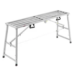 Vevor Work Platform Adjustable Height Portable Scaffolding 800 Lb Load. Fixed Price $113.99.