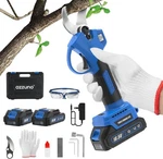 Cordless Electric Pruning Shears With Lcd Display & SK5 Blades, 2 Batteries. Fixed Price $53.99.