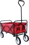 Kaito TC3015 Collapsible Outdoor Utility Wagon With 8" Wheels Red. Fixed Price $54.99.