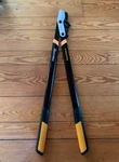 New Garden Trimming Tool - Fiskars 32" Power Gear Bypass Loppers Yard Trees. Fixed Price $85.99.