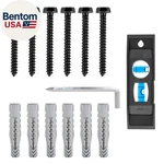 Lag Bolt Kit For Tv Mount Comes With M8 Wood Stud, Fischer Anchors. Fixed Price $25.43.