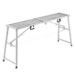 Vevor Work Platform Adjustable Height Portable Scaffolding 880 Lb Load. Fixed Price $129.99.