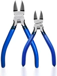 Kaihaowin Wire Cutters 5-INCH And 6-INCH Set Flush Ultra Sharp Spring. Fixed Price $16.71.