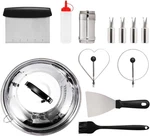 Dr. Camp Grill Accessories Set Bbq Tools Heavy Duty Stainless Steel. Fixed Price $19.33.