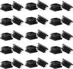 Zorfeter 30 Pcs 1-1/4 Inch Square Black Plastic Plugs, Fit For. Fixed Price $22.99.