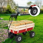 Garden Carts Yard Dump Wagon Wheelbarrows Lawn Heavy Duty Green. Fixed Price $73.98.