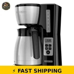 Black+decker 12 Cup Thermal Coffee Maker With Vortex Technology, Black/steel. Fixed Price $102.99.