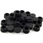 Uenhoy 30 Pcs 1-1/4" Round Plastic Plugs Insert Black End Caps Tubing Cap.... Fixed Price $15.90.