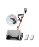Litheli Cordless Snow Shovel, 20V 12-INCH Battery Powered Thrower. Fixed Price $166.74.