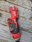 Milwaukee M12 Pruning Shears Ergonomic Grip Steel Blade Red Black. Fixed Price $130.00.
