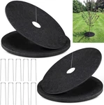 Sywhxy 8 Pack Non-woven Tree Mulch Ring, 16.5 Inch Degradabl Protector M.... Fixed Price $18.44.