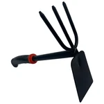 Hoe And Cultivator Rake, & Sturdy 3 Claw Tiller, 2IN1 Gardening Ha.... Fixed Price $24.02.