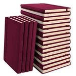 Simply Genius A5 Hardcover Notebook 20-PACK Faux Leather, Lined Pages, Pocket. Fixed Price $48.15.