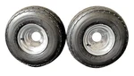 Antego Set Of 215/60-8 (18.5X8.50-8) Hole Galvanized Trailer Tire Wheel Assy. Fixed Price $197.99.