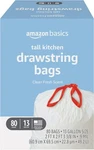 Amazon Basics Tall Kitchen Drawstring Trash Bags, Clean Fresh Scent, 13 Gallon,. Fixed Price $20.94.