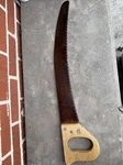 Vintage Fanno Saw Works No. 24 With Scabbard 22 Blade - Teeth Still Sharp!. Fixed Price $120.10.