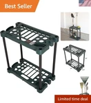 Stalwart 30 Tool Garden Organizer: Lightweight 23 Rack For Efficient Storage. Fixed Price $67.99.