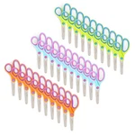 30 Pack Kids Scissors Bulk With Comfort Grip, Classroom And.... Fixed Price $27.67.