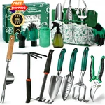 Alitifiy Tool Set, 12-PIECE Complete Stainless Steel Gardening Green. Fixed Price $55.99.