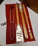 Vintage Marlboro Country Store Bbq Tool Set Canvas Roll Unused. Fixed Price $39.99.