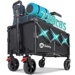 Sekey 220LBS Collapsible Wagon Heavy Duty 120L Large Capacity, Foldable. Fixed Price $30.00.
