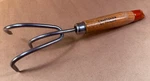 Vintage Craftsman Hand Garden Triple Claw Steel Cultivator Soil Rake -stainless. Fixed Price $21.99.