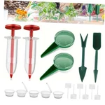 6 Pcs Mini Seed Spreader Set, 2025 New Sowing Dispenser, Small. Fixed Price $14.38.