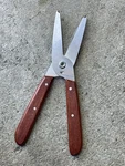 Vintage Victorinox "cut & Hold" Flower Pruning Shears Rosewood Made Switzerland. Fixed Price $34.99.
