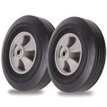 10" Flat Free Solid Rubber Tires - Replacement Wheels For Hand Trucks &. Fixed Price $33.17.