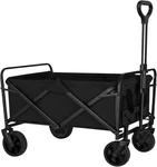 Collapsible Foldable Wagon With 220LBS Weight Capacity, Heavy Duty Fabric. Fixed Price $29.90.