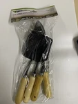 Yardsmith 4 Piece Wood Hand Tool Set. Fixed Price $14.99.