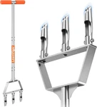 Manual Core Aerator Lawn Tool With 3 Hollow Tines, Semi-asse. Fixed Price $50.39.
