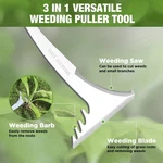 Workpro 13.5" Stainless Steel Crack Weeder Crevice Tool Puller Spatula. Fixed Price $18.99.