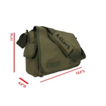 K-cliffs 13.5" Heavy Duty 100% Canvas Laptop Messenger Bag. Fixed Price $24.99.