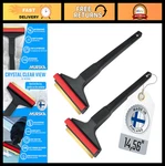 2-PACK Long Handle Ice Scraper With Brass Blade 14.5" Snow Remover For Windshi. Fixed Price $35.99.