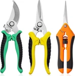 Pruning Shears 3 Pack Gardening Scissors Stainless Steel Pl. Fixed Price $16.99.