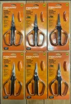 6 Fiskars #9923 Micro-tip Pruning Snip Soft Grip Large Handle Plants & Flowers. Fixed Price $47.90.