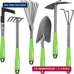 Workpro 6-PIECE Set, Heavy Duty Gardening Hand With Soft Rubbe. Fixed Price $45.55.
