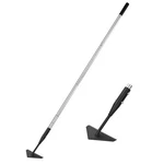 Yeelor Triangle Garden Hoe, Carbon Steel Push-pull Weeding Tool, Black. Fixed Price $29.79.