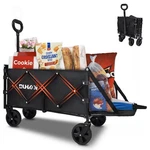 Compact Foldable Tailgate Wagon Cart With Wheels, 12 Lb Lightweight Small Fol.... Fixed Price $53.39.