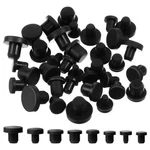 Cobee 80 Pcs Silicone Rubber Hole Plug, Sizes Plastic Plugs Black. Fixed Price $17.90.
