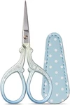 Embroidery Scissors Set With Leather Sheaths For Sewing Crafting, Art Work, Thre. Fixed Price $14.97.
