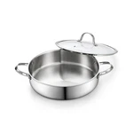 Cooks Standard 5.5-QUART Multi-ply Clad Stainless Steel Deep Saut Pan, 12-. Fixed Price $112.01.