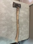 Collins Single Bit Axe Featuring American Hickory Handle 2 1/4 Boys. Fixed Price $30.00.