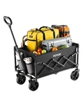 Vevor Collapsible Folding Wagon With Wheels, Cart Foldable 225LBS Capacity. Fixed Price $52.90.