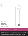 Yard Butler Sod Plugger - Diy Lawn Repair Tool Stand Up. Fixed Price $64.00.