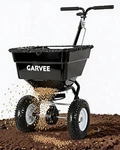 Garvee 100LBS Push Broadcast Spreader, 12FT Spreading Width, 13IN Allterrain .... Fixed Price $141.66.