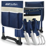Kvr Garden Kneeler And Seat Set 7-PIECE 10.2" X 22.3" W 15" H, Blue. Fixed Price $113.16.